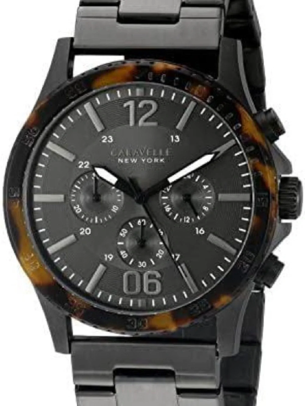 Caravelle New York Men's Chronograph Stainless Steel Watch (Model 45A125)